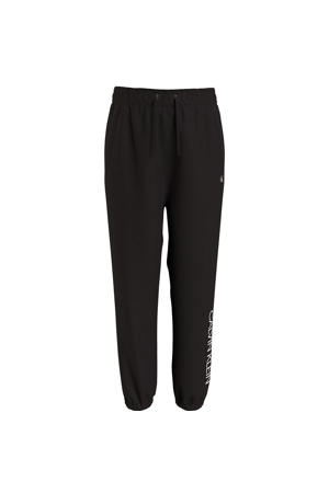 joggingbroek met logo zwart