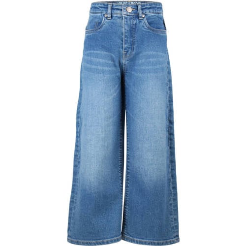 Blue Rebel high waist wide leg jeans Alba malibu beach Blauw Meisjes Denim - 104