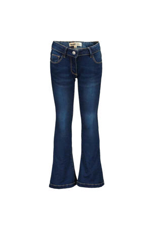 flared jeans donkerblauw