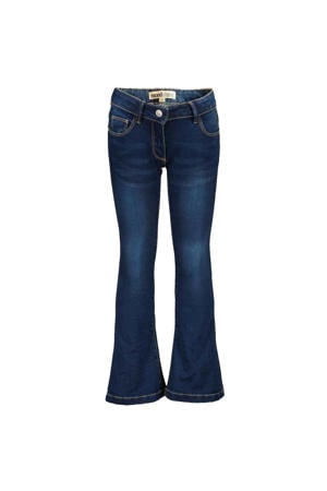 flared jeans donkerblauw