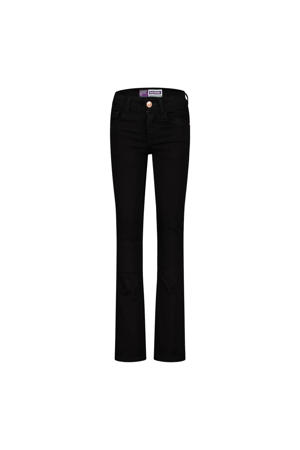 high waist flared jeans Melbourne zwart