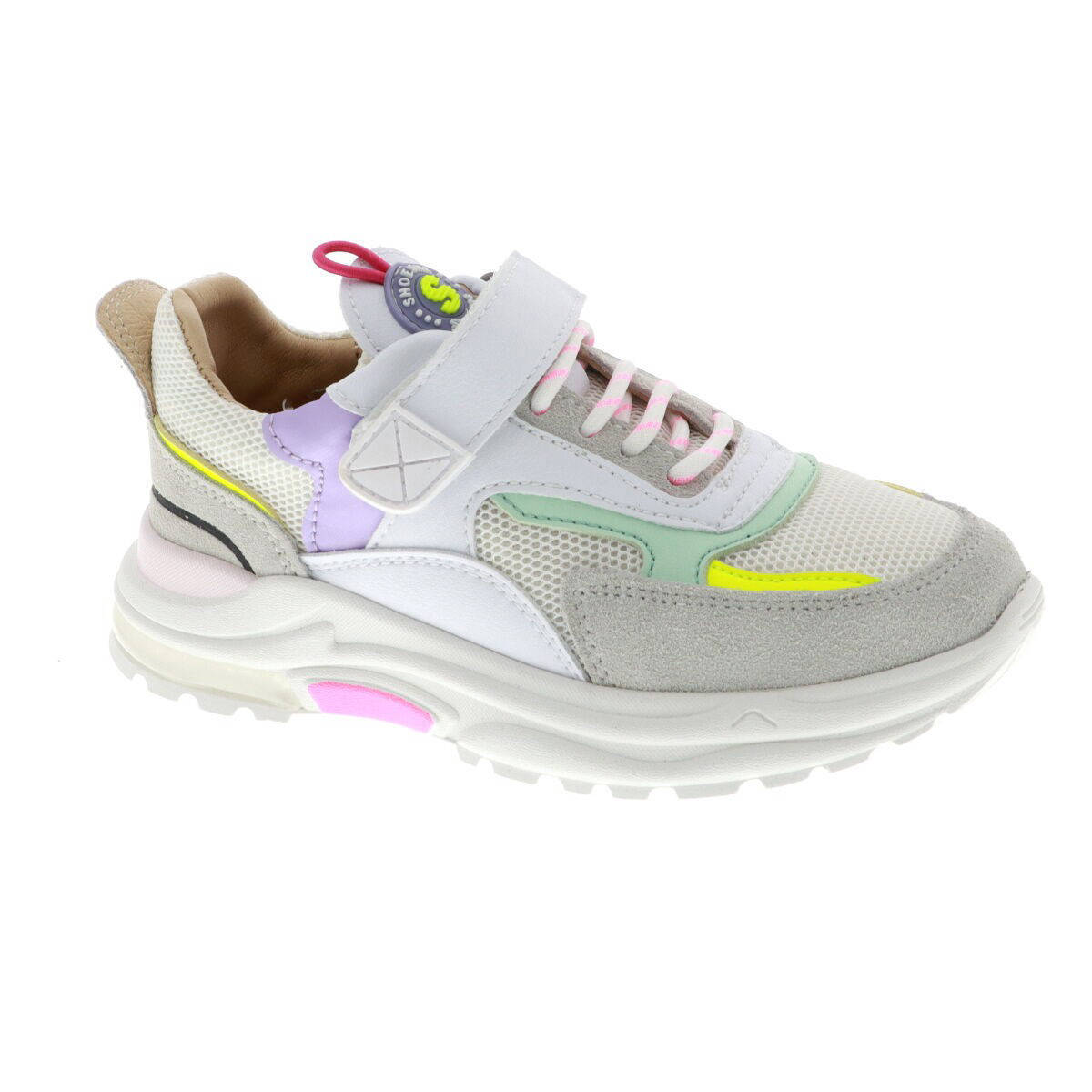 Leren meisjes online sneakers