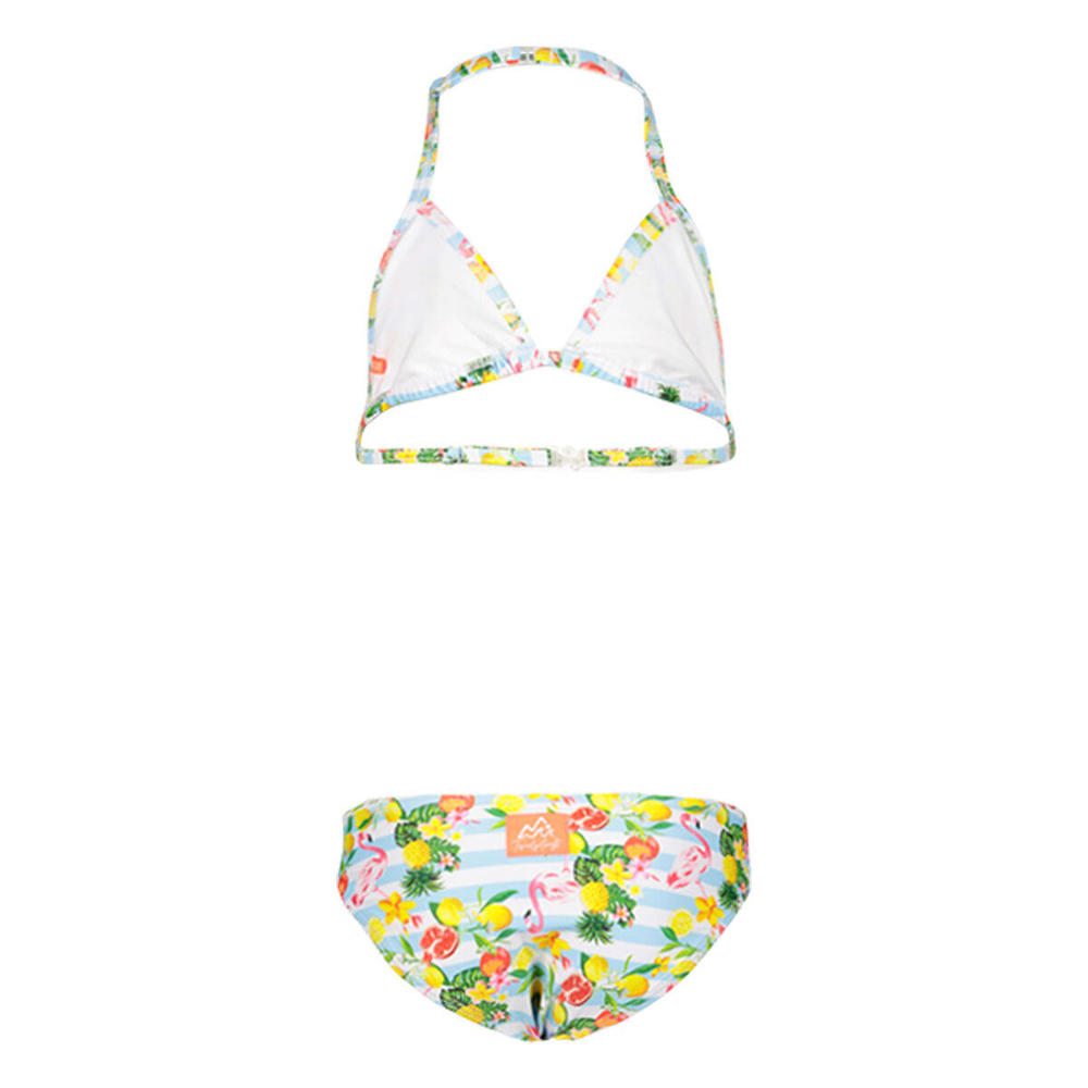 29FT triangel bikini lichtblauw/wit/geel