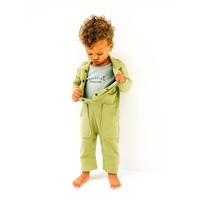 thumbnail: Wildfish romper met printopdruk blauw