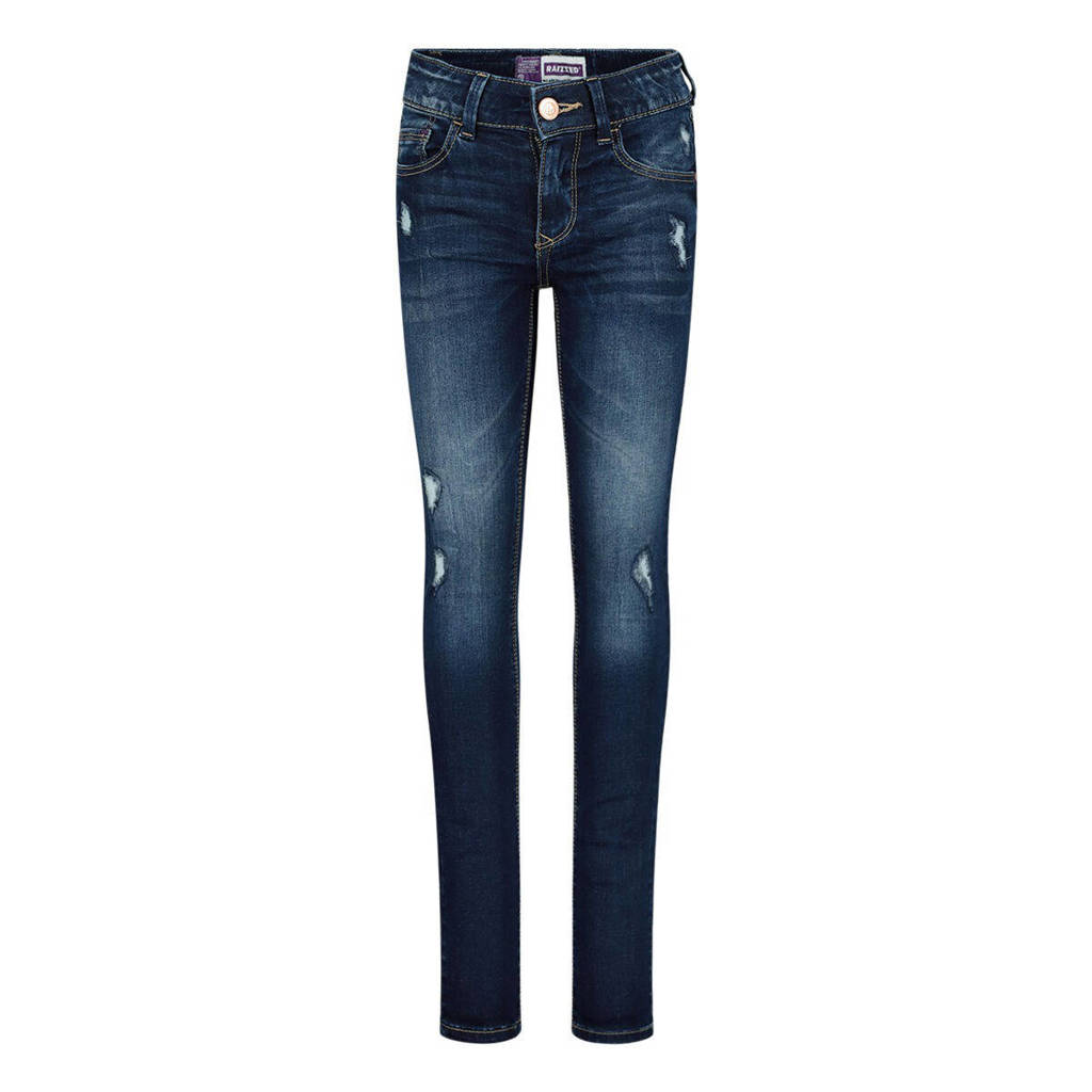 high waist skinny jeans Chelsea dark blue stone