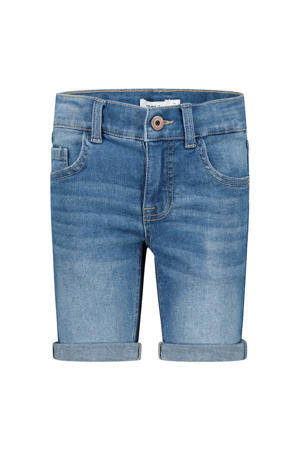 slim fit short NKMSOFUS light blue denim