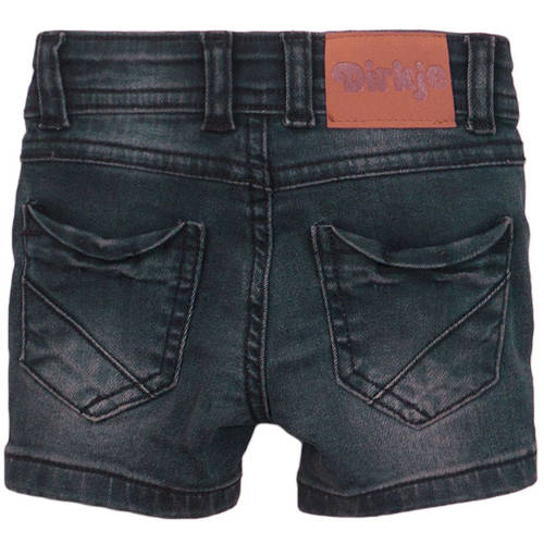 Dirkje short dark grey Korte broek Grijs Jongens Stretchdenim Effen 56