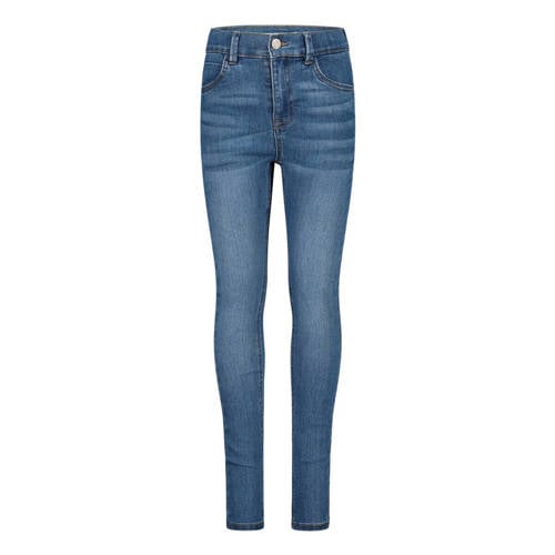 NAME IT skinny jeans NKFPOLLY DNMTHRIS light blue denim Blauw Meisjes Stretchkatoen - 104