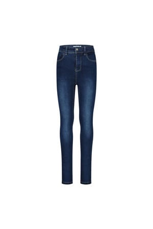 high waist skinny jeans NKFPOLLY dark blue denim