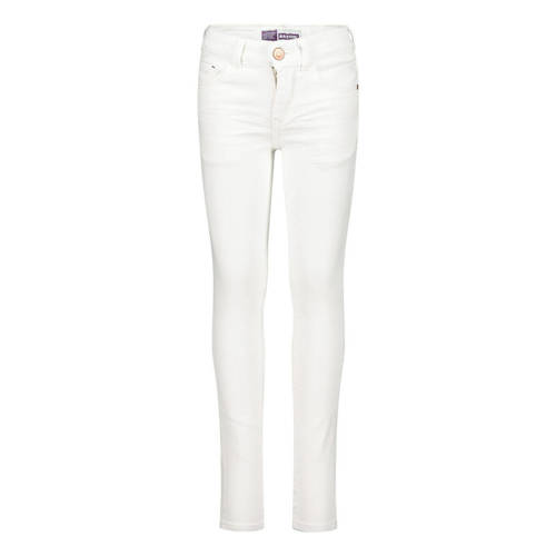 Raizzed skinny jeans wit Meisjes Katoen 