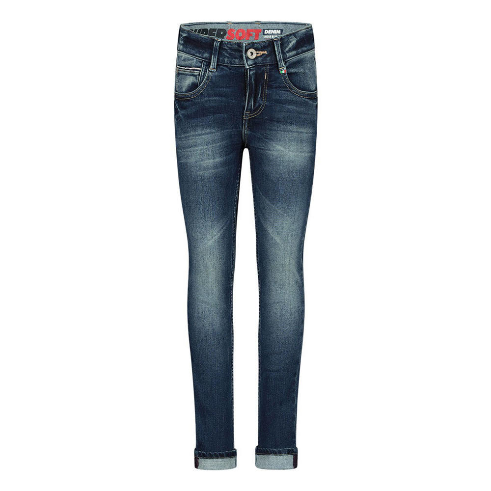 Vingino skinny jeans AMOS deep dark | kleertjes.com