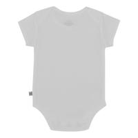 thumbnail: Born by Kiddo United baby romper met tekst wit