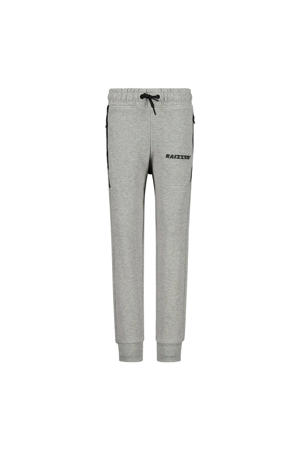 joggingbroek met logo grijs