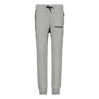 thumbnail: Grijs melange jongens Raizzed joggingbroek van sweat materiaal met elastische tailleband met koord en logo dessin