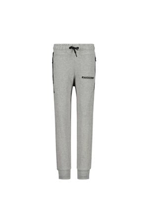 joggingbroek met logo grijs