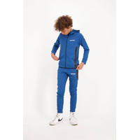 thumbnail: Blauwe jongens Raizzed joggingbroek van katoen met elastische tailleband met koord en logo dessin