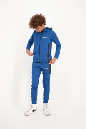 joggingbroek met logo blauw