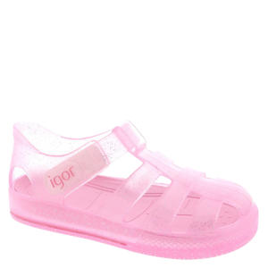 waterschoenen met glitters roze