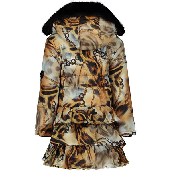 Huisje dubbel Specialiseren Le Chic winterjas met all over print en ruches lichtbruin | kleertjes.com Huisje dubbel Specialiseren Le Chic winterjas met all over print en ruches lichtbruin | kleertjes.com