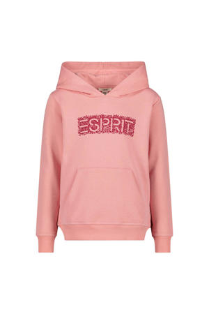 sweater met logo roze
