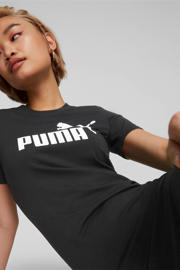 thumbnail: Puma T-shirtjurk met logoprint zwart