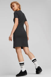 thumbnail: Puma T-shirtjurk met logoprint zwart