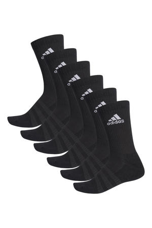 sportsokken - zwart (set van 6)