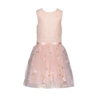 thumbnail: Le Chic semi-transparante jurk SYMPHONY met all over print pink lemonade