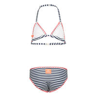 thumbnail: 29FT gestreepte triangel bikini donkerblauw/wit