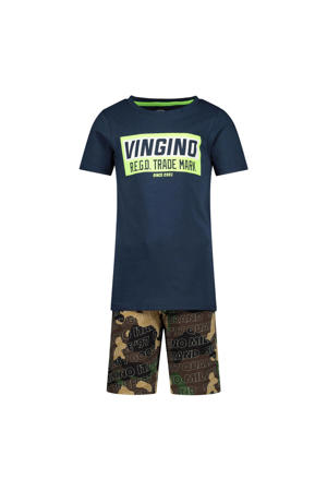 shortama WALBERTO donkerblauw/army