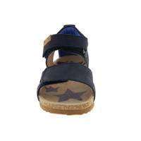 thumbnail: Shoesme BI21S096-A  suède sandalen donkerblauw