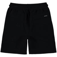 thumbnail: Zwarte jongens Airforce sweatshort van katoen met regular fit, regular waist, elastische tailleband met koord en effen