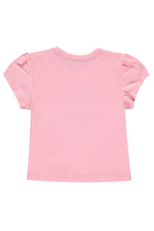 baby T-shirt met printopdruk roze