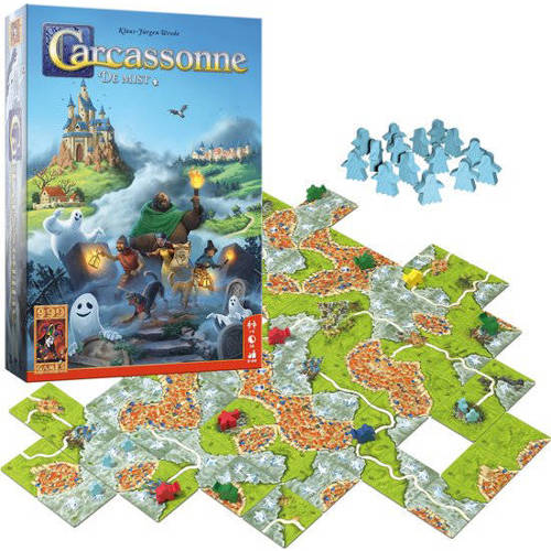 999 Games Carcassonne De Mist Bordspel | Bordspel van