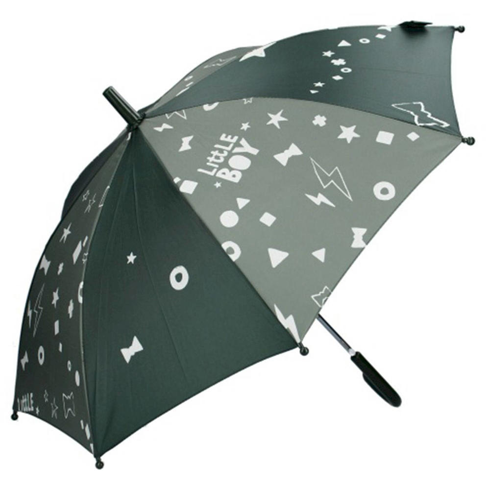 Kidzroom paraplu met all-over print donkergroen