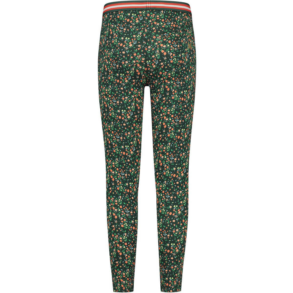 Chaos and Order broek met all over print groen kleertjes