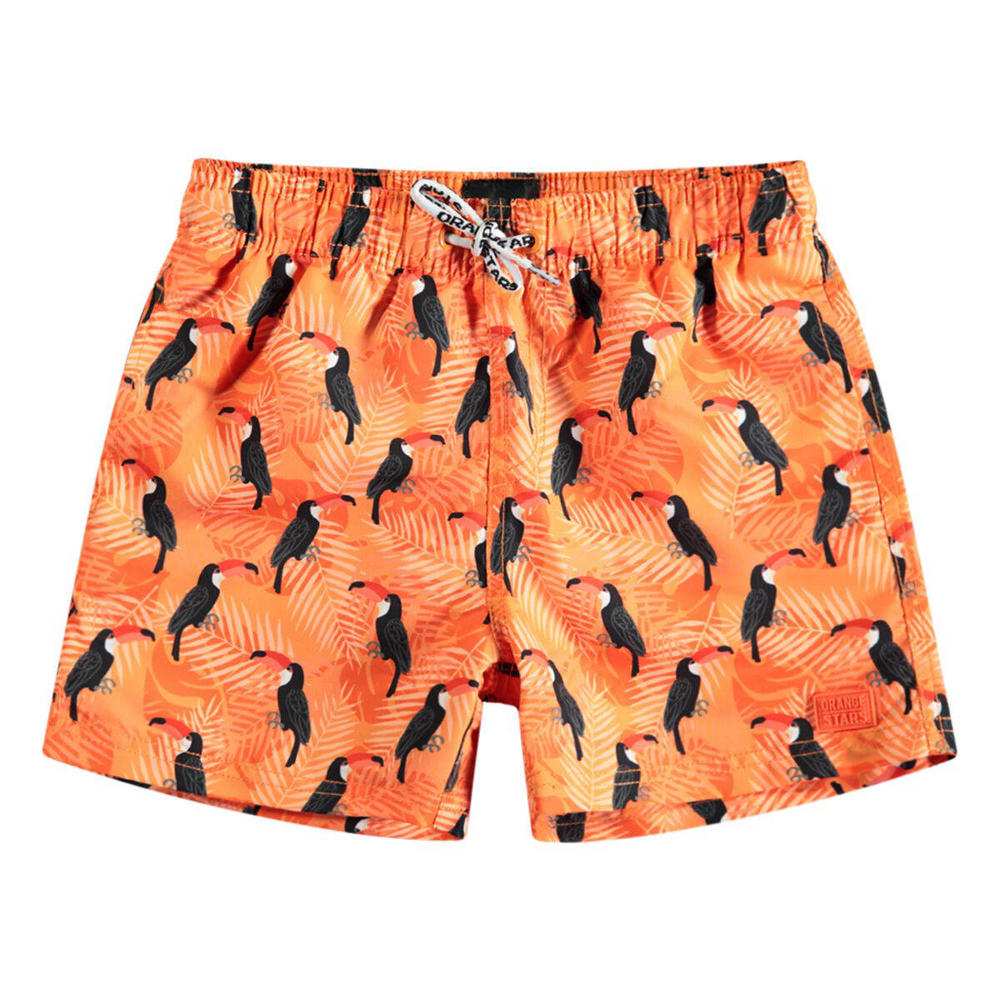 Orange Stars zwemshort oranje