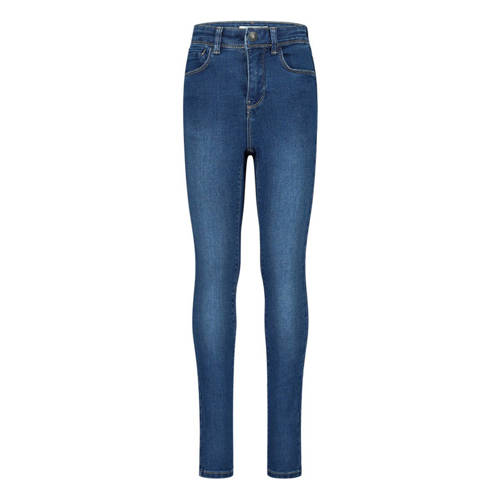 NAME IT high waist skinny jeans NKFPOLLY medium blue denim Blauw Meisjes Stretchdenim 