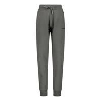 thumbnail: Grijze jongens Airforce joggingbroek van sweat materiaal met elastische tailleband met koord en effen