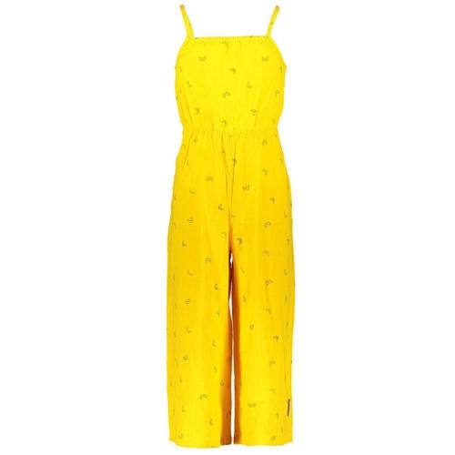 B.Nosy jumpsuit met all over print geel Meisjes Katoen Vierkante hals All over print