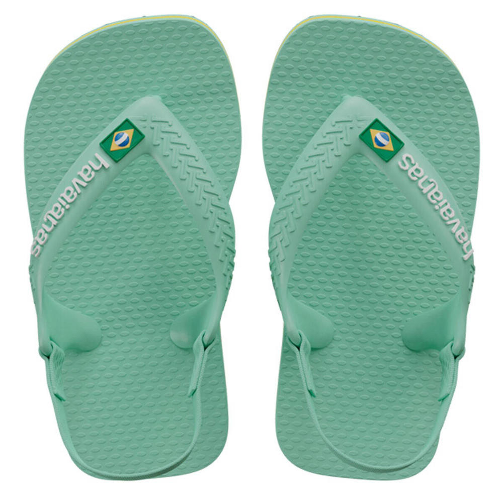 Havaianas teenslippers met hielbandje mintgroen