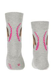 thumbnail: FALKE sokken grijs met paarden print
