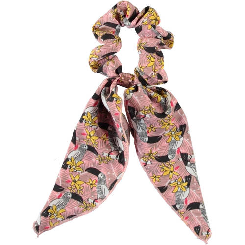 NONO scrunchie roze/multicolor Haar accessoire Meisjes Gerecycled dons (duurzaam)
