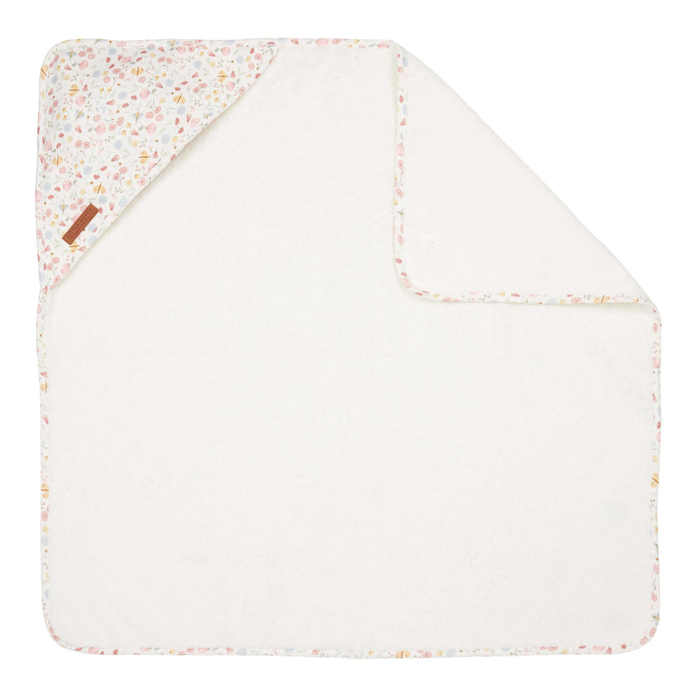 Little Dutch badcape Flowers & Butterflies 75x75 cm