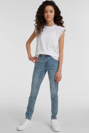 skinny jeans blauw