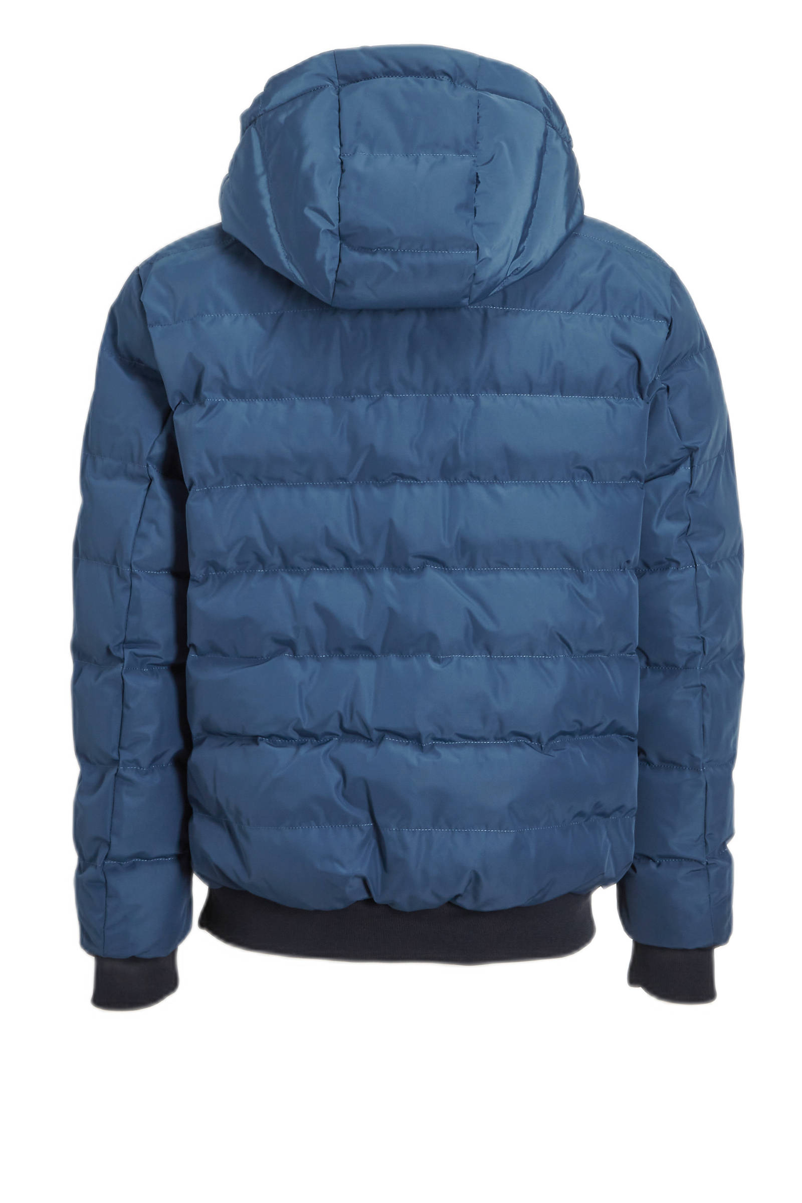 Airforce Gewatteerde Winterjas Blauw | Kleertjes.com