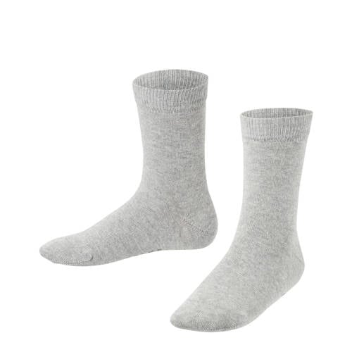Falke sokken set van 3 blauw grijs Katoen All over print 23-26