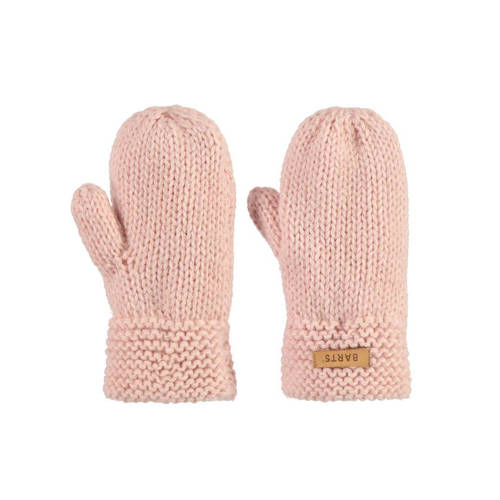 Barts baby wanten Yuma roze Jongens/Meisjes Acryl Effen - maat 0 afbeelding