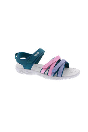  Tiener sandalen roze/blauw