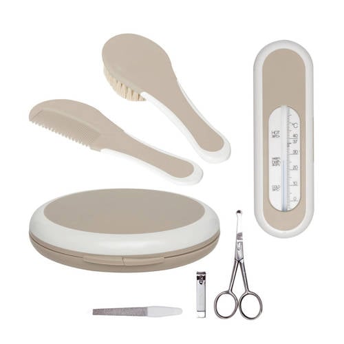 bébé-jou Geschenkset Taupe Verzorgingsset Bruin | Verzorgingsset van bébé-jou